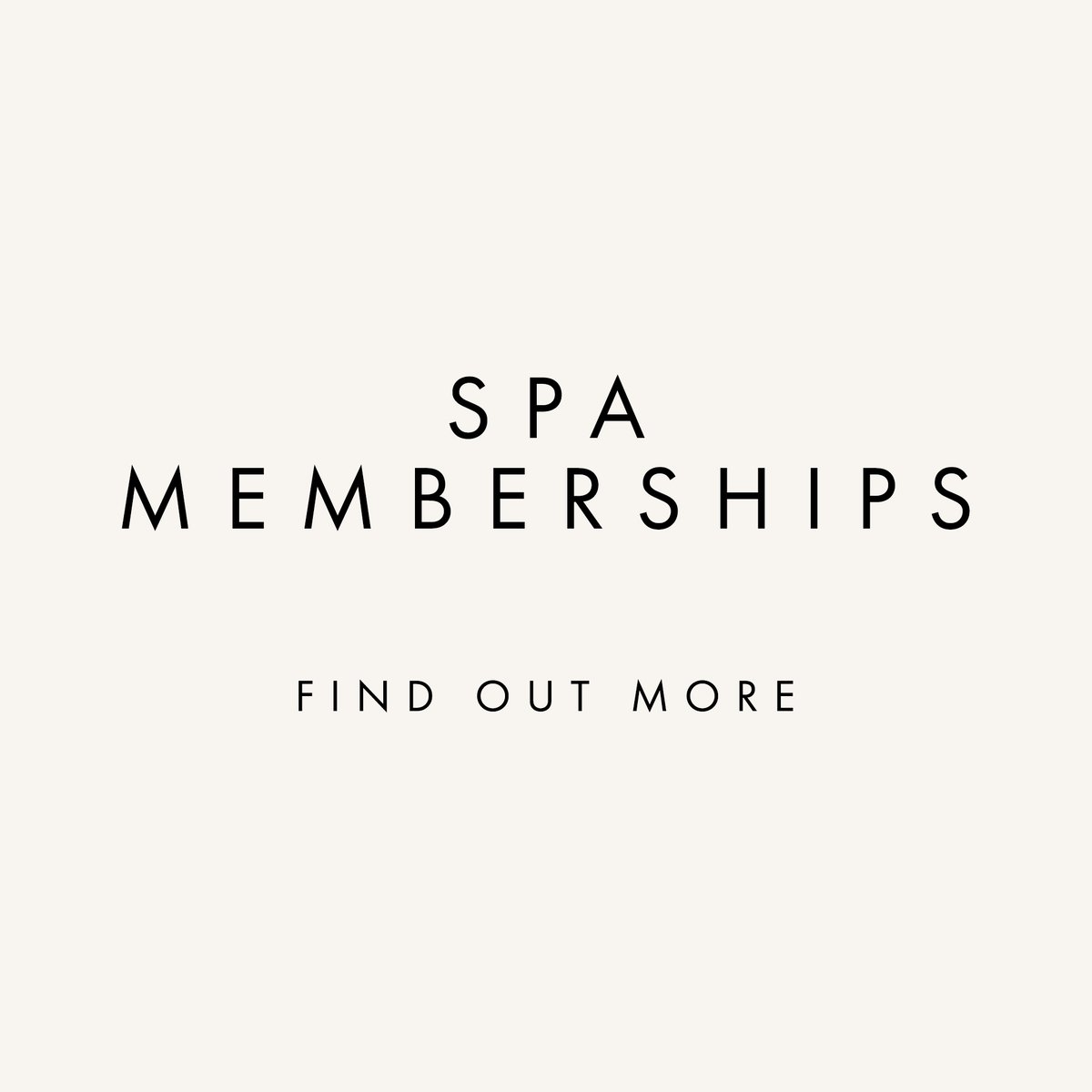 Spa-memberships
